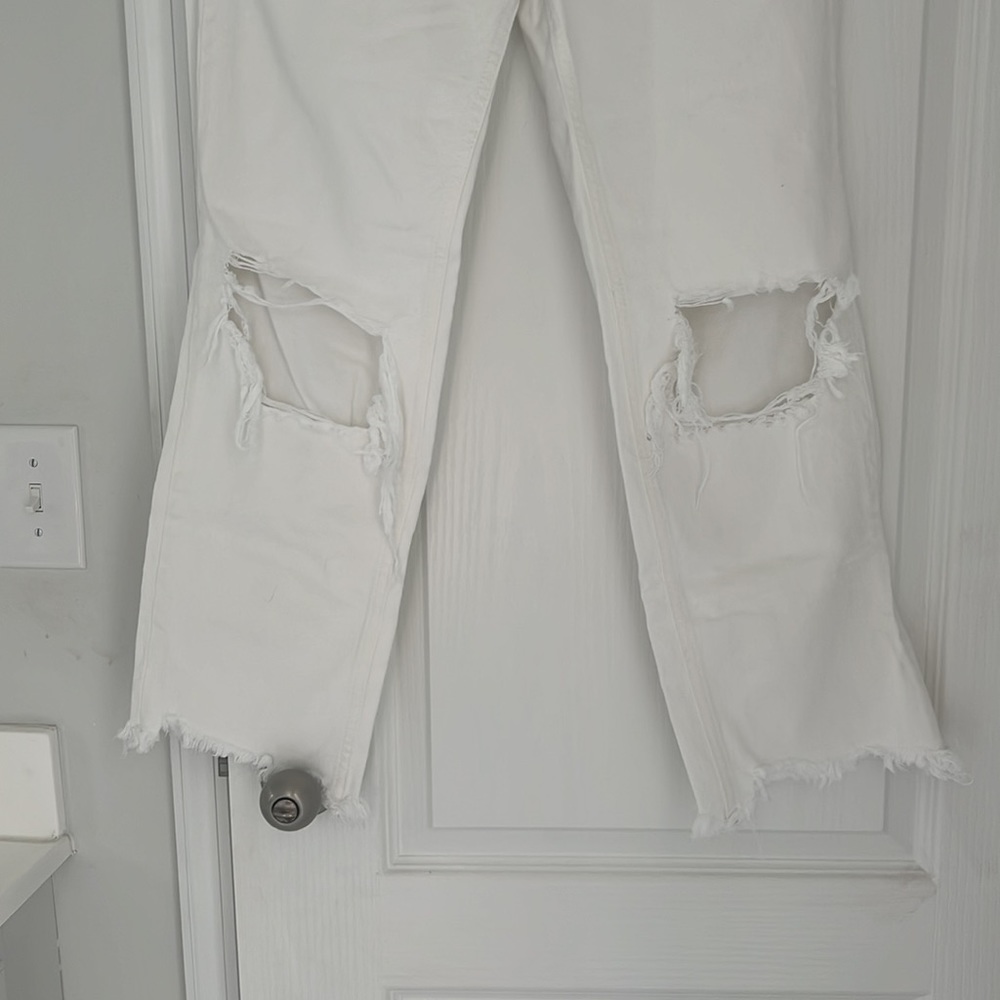 FREE PEOPLE MAGGIE MID RISE STRAIGHT-LEG JEAN SIZE 26 - Picture 5 of 5